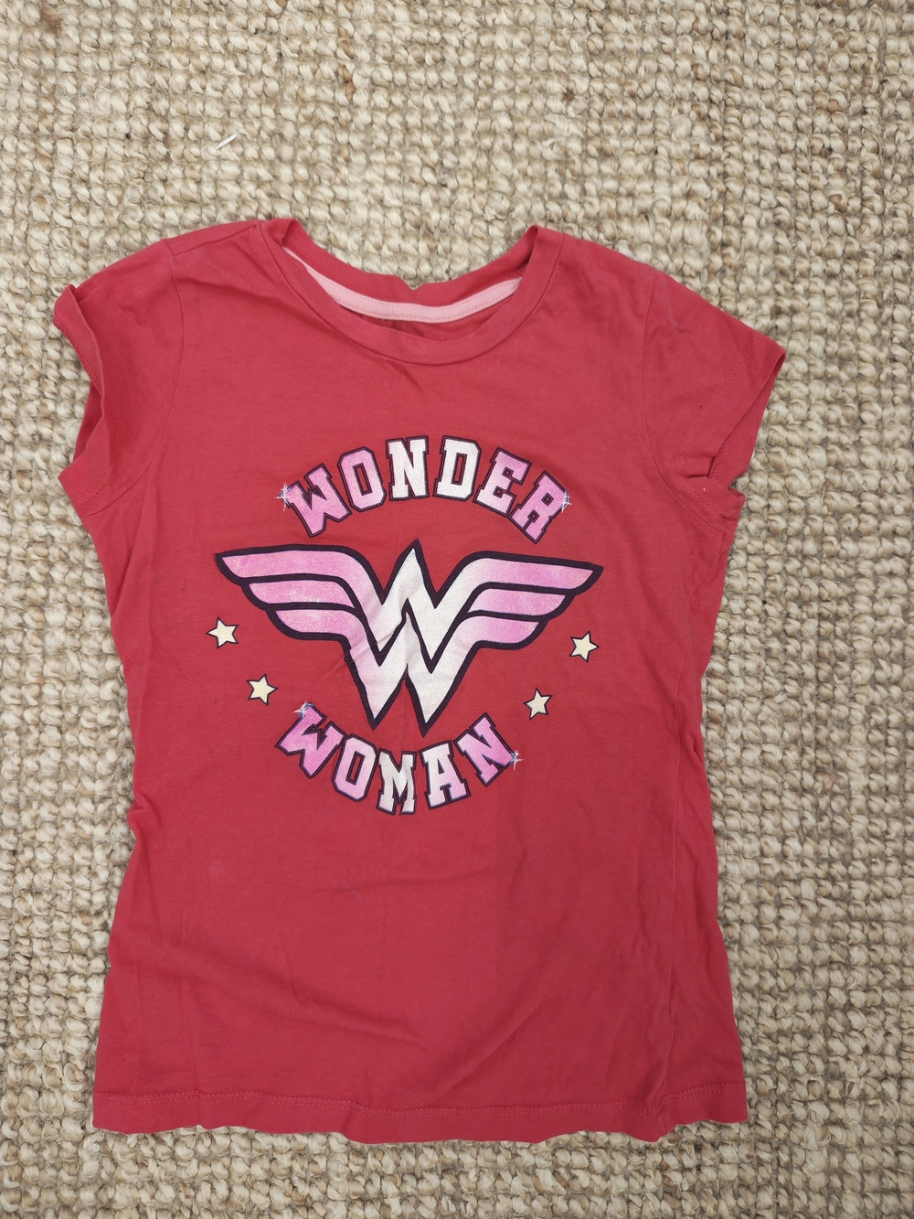 Target Kids Red Wonder Woman Graphic Tee